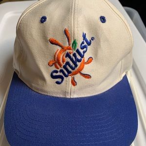 Sunkist Soda Baseball Style Hat Vintage